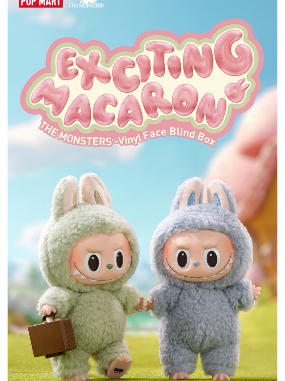 POP MART Plush Blind Box - Labubu The Monsters Exciting Macaron